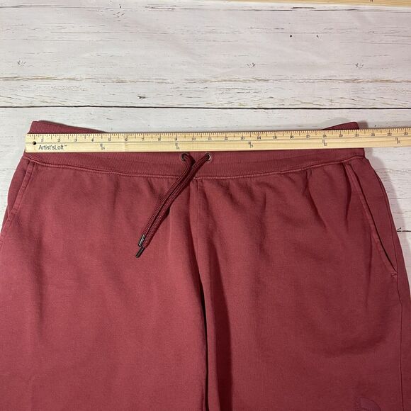 The North Face Men’s Garment Dye 7″ Fleece Shorts XXL Cordovan NWT - Picture 5 of 16